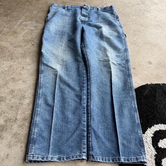 Y2K Baggy Wrangler Carpenter Jeans - Picture 3 of 7
